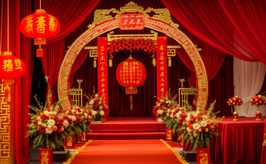 婚礼堂设计安装公司